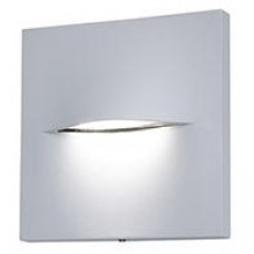 Φωτιστικό Επίτοιχο LED 3W 230V 150lm 3000K Θερμό Φως Αλουμινίου Γκρι IP65 17-03687-10